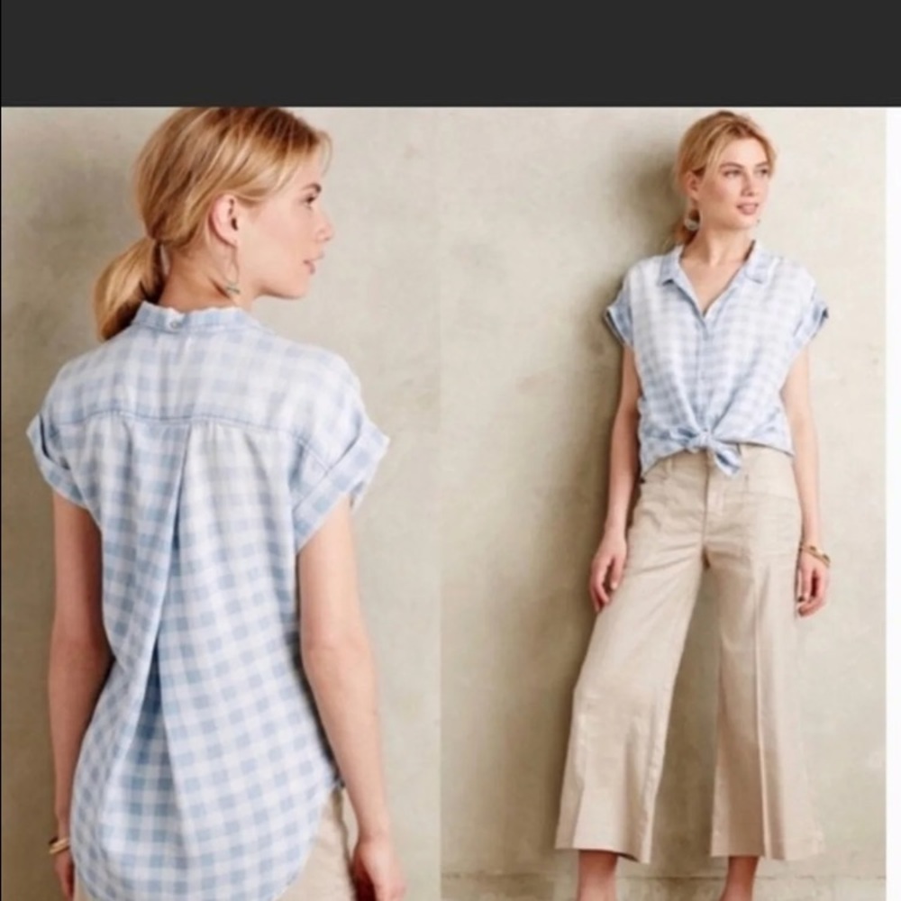Anthropologie cloth and stone top